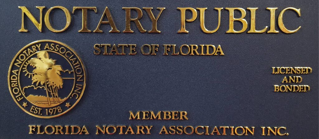 notary públic